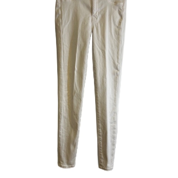 American Eagle Outfitters Women’s White Denim Skinny Jeans Sz. 2-Reg. - Picture 2 of 9